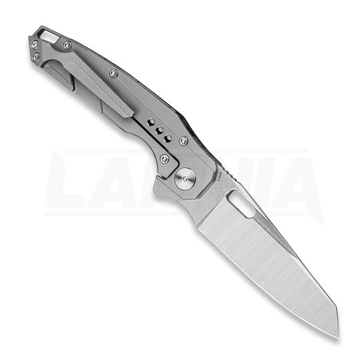Bestech Nyxie - Satin + Stonewash - Titanium sulankstomas peilis