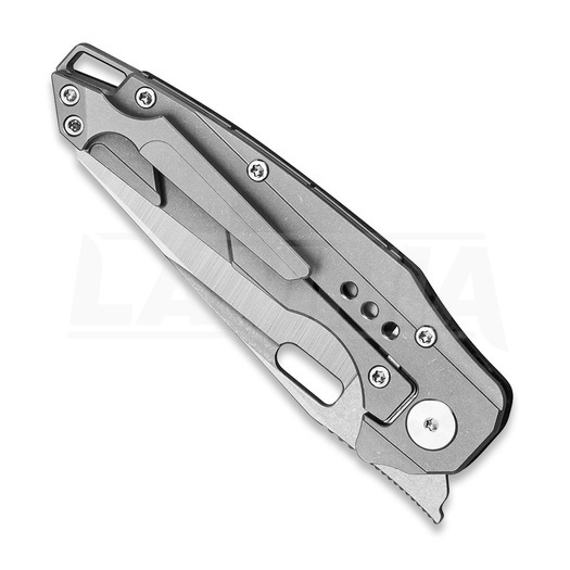 Bestech Nyxie - Satin + Stonewash - Titanium k&auml;&auml;nt&ouml;veitsi