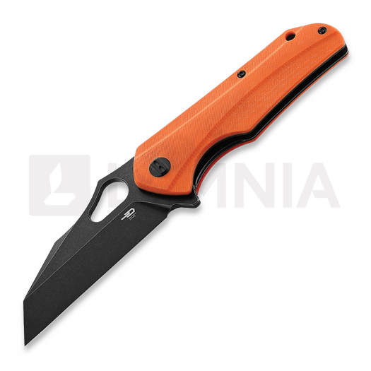 Zavírací nůž Bestech Operator - Blackwash - G10, oranžová