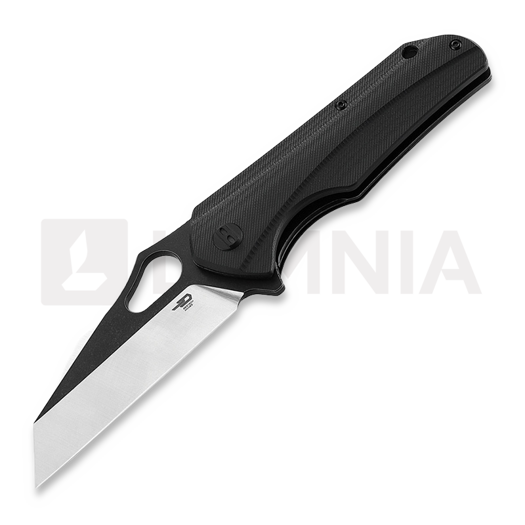 Bestech Operator - Blackwash + Satin - G10 összecsukható kés, fekete