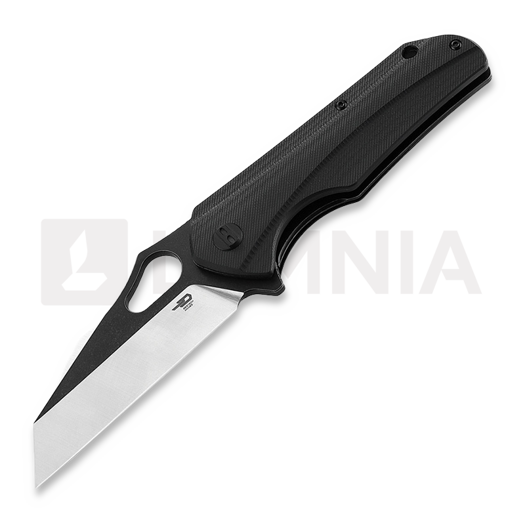 Nóż składany Bestech Operator - Blackwash + Satin - G10, czarny