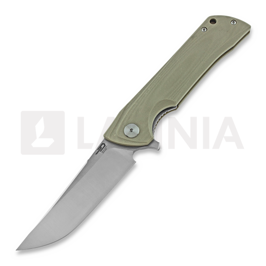 มีดพับ Bestech Paladin - Stonewash + Satin - G10, beige