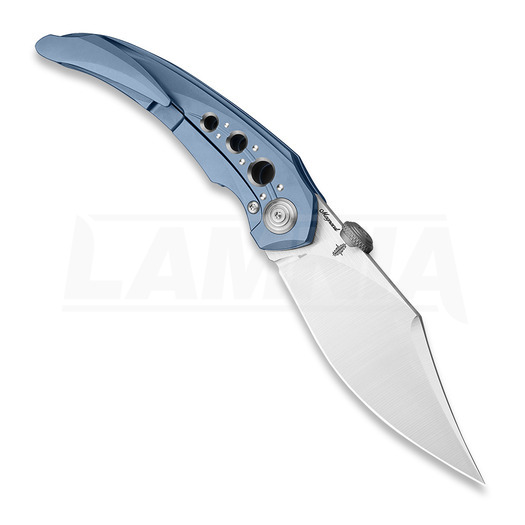 Bestech Razon - Satin - Titanium k&auml;&auml;nt&ouml;veitsi, sininen