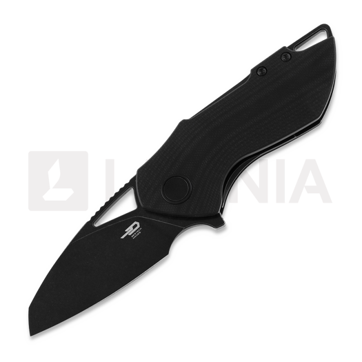 Bestech Riverstone - Blackwash - G10 折叠刀, 黑色