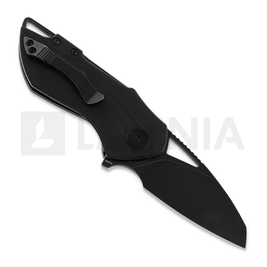 Bestech Riverstone - Blackwash - G10 folding knife, black