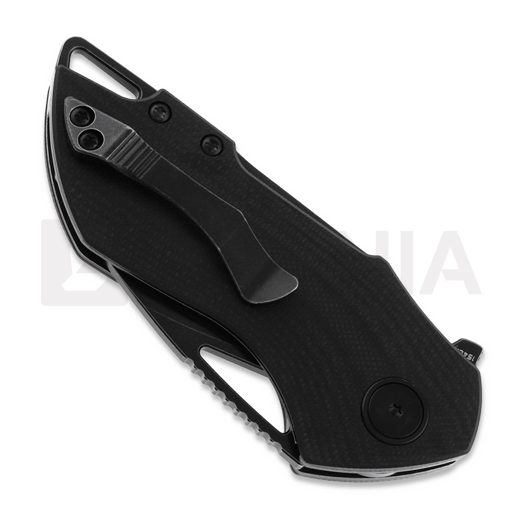 Zav&iacute;rac&iacute; nůž Bestech Riverstone - Blackwash - G10, čern&aacute;