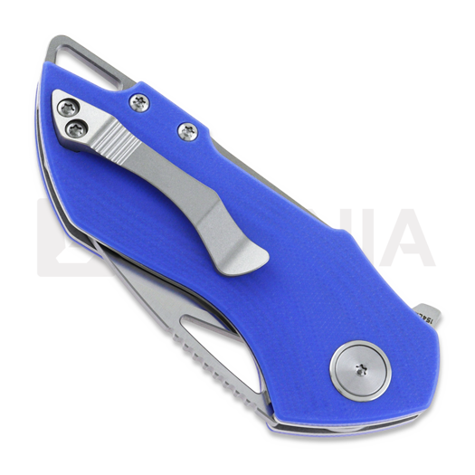 Zavírací nůž Bestech Riverstone - Satin - G10, modrá