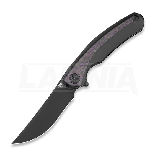 Bestech Sambac - PVD - Titanium + Fat Carbon kääntöveitsi