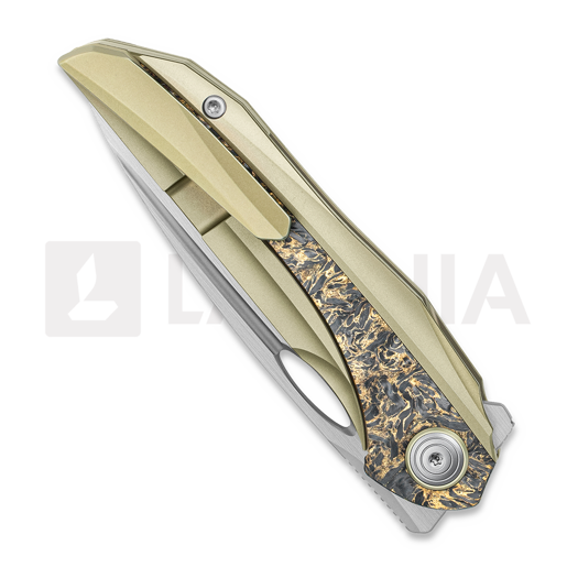 Bestech Senu - Hand Rrubbed Satin - Titanium w/Fat Carbon sulankstomas peilis