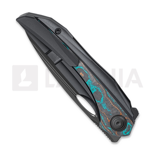 Coltello pieghevole Bestech Senu - PVD - Titanium w/Camo CF