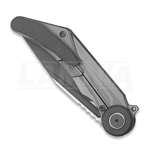 Bestech Seraph - Beadblast + Satin - Titanium sulankstomas peilis