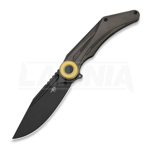 Nóż składany Bestech Seraph - Blackwash - Titanium, bronzed