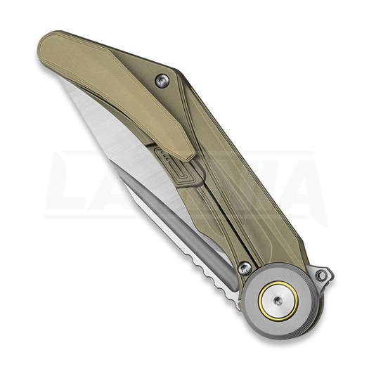 Bestech Seraph - Satin - Titanium kääntöveitsi, bronzed