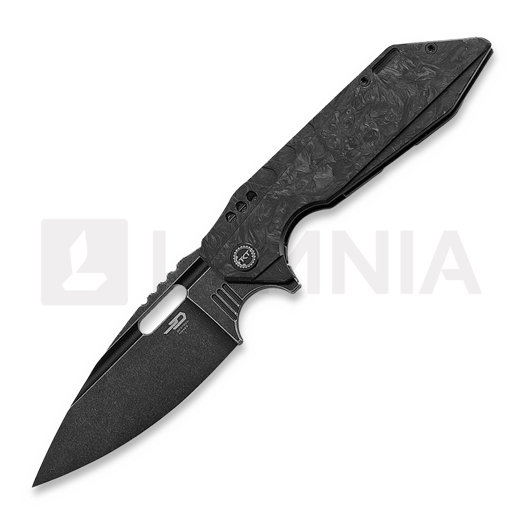 Nóż składany Bestech Shodan - Blackwash - CF