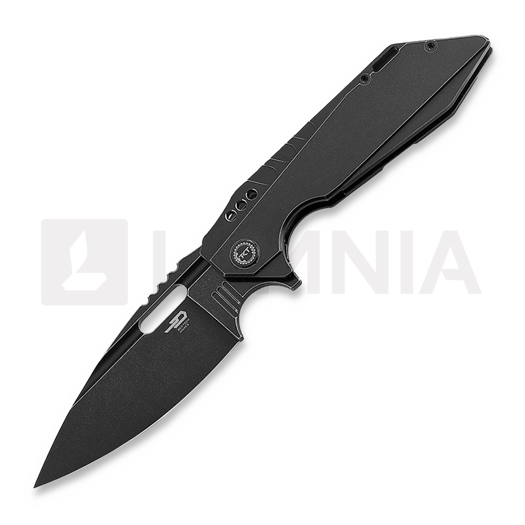 Nóż składany Bestech Shodan - Blackwash - Titanium, czarny