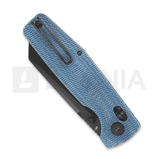 Nóż składany Bestech Slasher - Blackwash - Micarta, niebieska