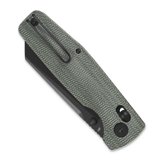 Bestech Slasher - Blackwash - Micarta, zelená