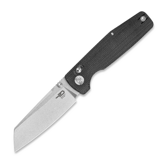 Bestech Slasher - Stonewash - Micarta, чёрный