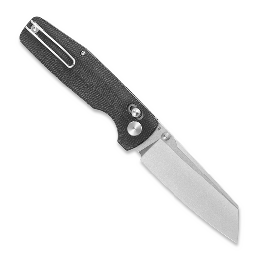 Bestech Slasher - Stonewash - Micarta, black