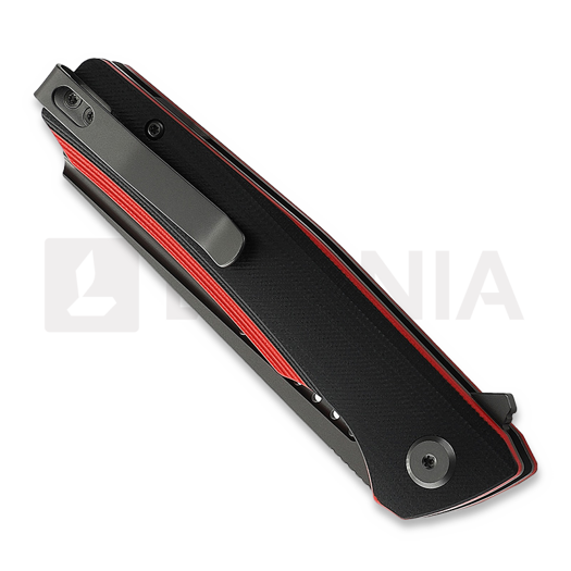 Bestech Slyther - Grey - G10, musta, punainen