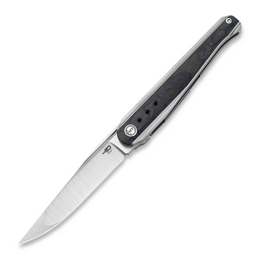 Bestech Spear Phisher - Satin - Black & Blue CF