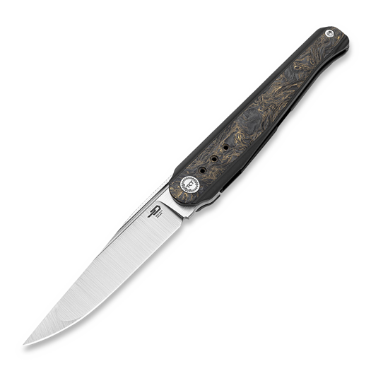 Bestech Spear Phisher - Satin - Dark Matter Gold Fat Carbon