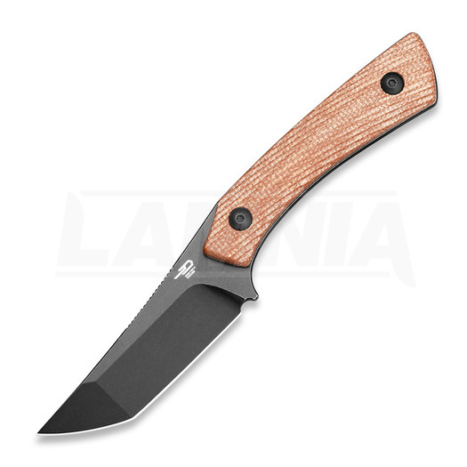 Nóż Bestech Step - Blackwash - Micarta, brązowa