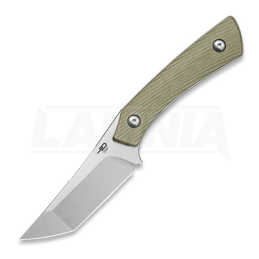 Nóż Bestech Step - Stonewash - G10, oliwkowa
