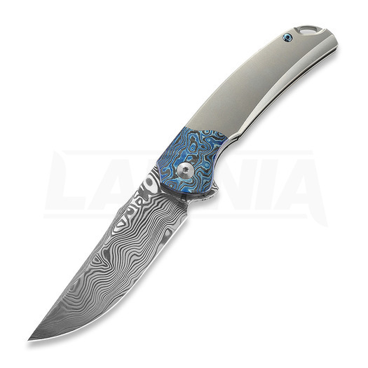 มีดพับ Bestech Supernova - Damasteel - Titanium + Zirconium Timascus