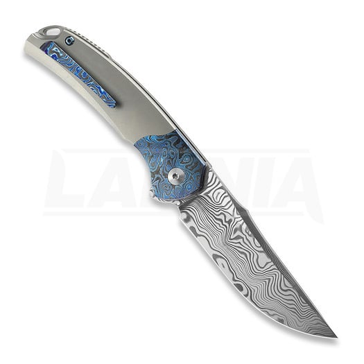 Bestech Supernova - Damasteel - Titanium + Zirconium Timascus kääntöveitsi