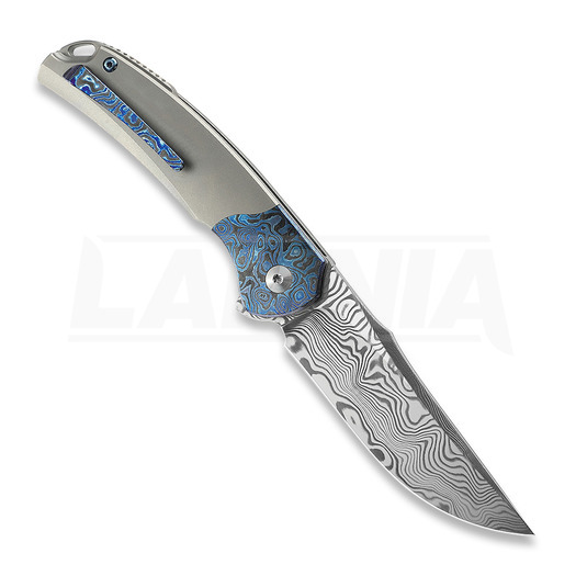 Coltello pieghevole Bestech Supernova - Damasteel - Titanium + Zirconium Timascus