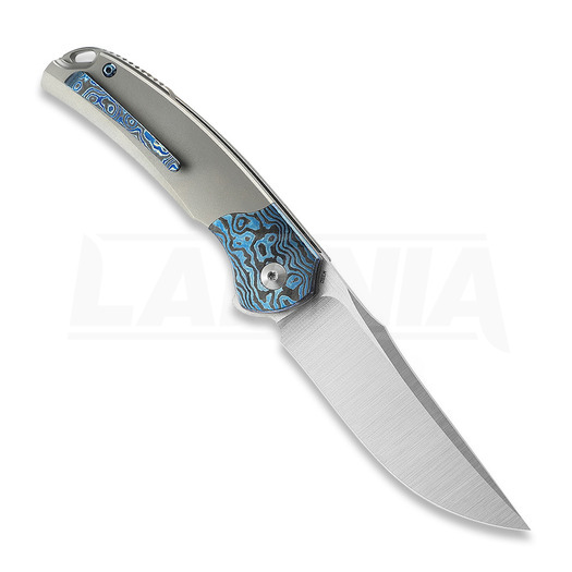 Coltello pieghevole Bestech Supernova - Satin - Titanium + Zirconium Timascus
