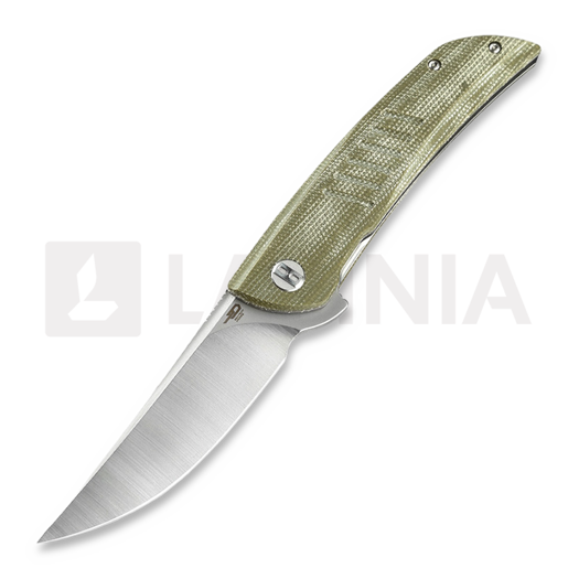 Zavírací nůž Bestech Swift - Satin - Micarta, zelená
