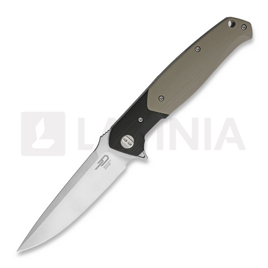 Складной нож Bestech Swordfish - Satin - G10, beige, чёрный
