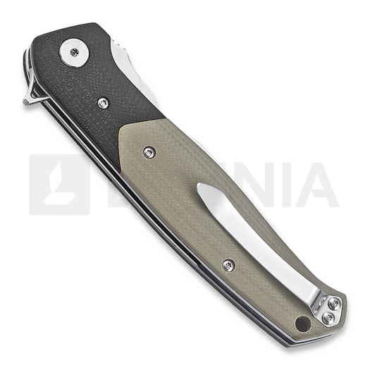 Zavírací nůž Bestech Swordfish - Satin - G10, beige, černá