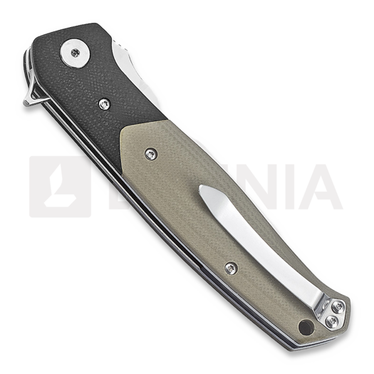 Bestech Swordfish - Satin - G10 kääntöveitsi, beige, musta