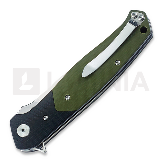 Zav&iacute;rac&iacute; nůž Bestech Swordfish - Satin - G10, zelen&aacute;, čern&aacute;