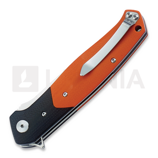 Zav&iacute;rac&iacute; nůž Bestech Swordfish - Satin - G10, oranžov&aacute;, čern&aacute;