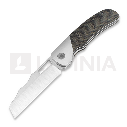 Bestech Syn - Stonewash + Satin - Canvas Micarta