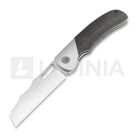 Bestech Syn - Stonewash + Satin - Canvas Micarta