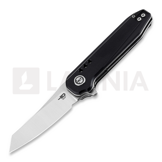 Bestech Syntax - Stonewash + Satin - G10 סכין מתקפלת, שחור