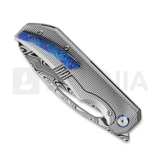 Liigendnuga Bestech Taipan - Damasteel - Titanium, hall