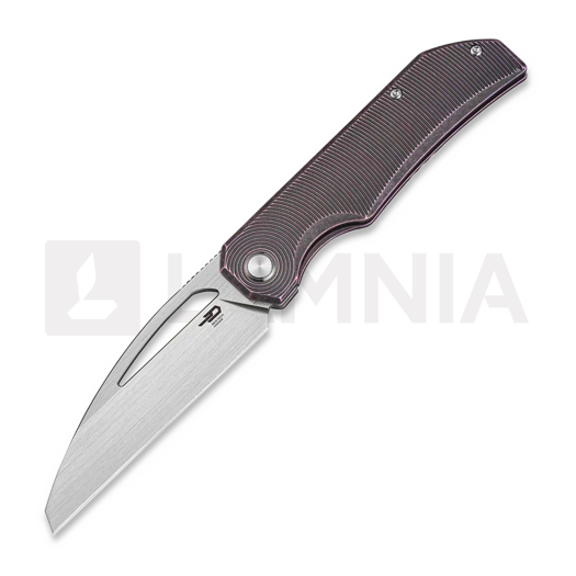มีดพับ Bestech Taipan - Hand Rubbed Satin - Titanium, ม่วง