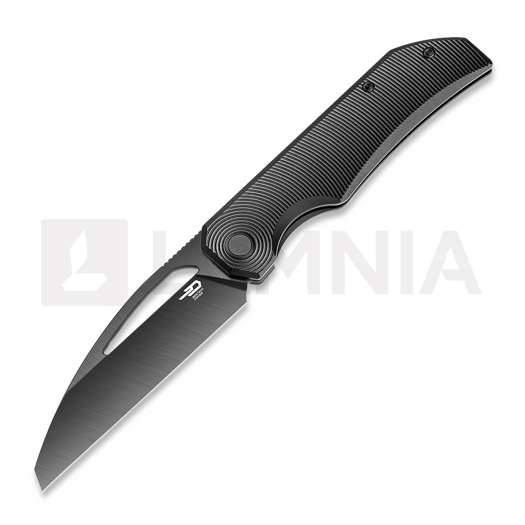 Bestech Taipan - Satin DLC - Titanium foldekniv, sort