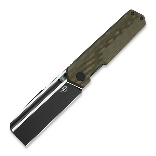 Bestech Tardis - DLC + Satin - G10, verde oliva