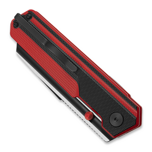 Bestech Tardis - DLC + Satin - G10, červená, černá