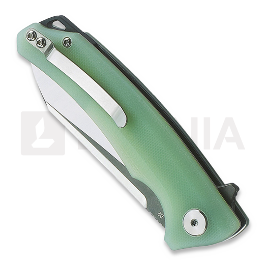 Coltello pieghevole Bestech Texel - Grey + Satin - G10, jade