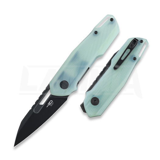 Navaja Bestech Toddler - Blackwash - G10, jade
