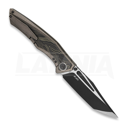 Bestech Togatta - Blackwash + Satin - Titanium + G10 sulankstomas peilis