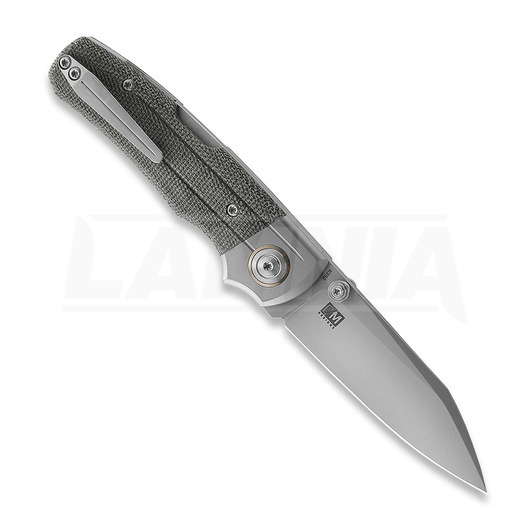Bestech Tonic - Blastwash - Micarta sulankstomas peilis, juoda